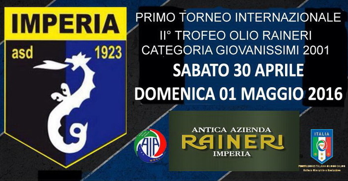Calcio giovanile: inizia domani ad Imperia il 2° 'Trofeo Ranieri', torneo internazionale per Giovanissimi 2001 Calcio giovanile: inizia domani ad Imperia il 2° 'Trofeo Ranieri', torneo internazionale per Giovanissimi 2001
