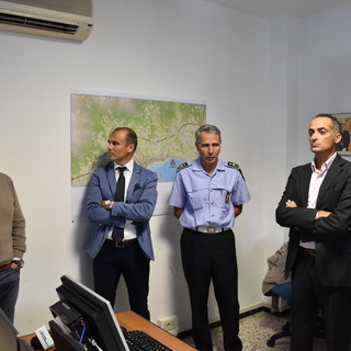 La visita del consigliere Sindoni al comando della Polizia Municipale