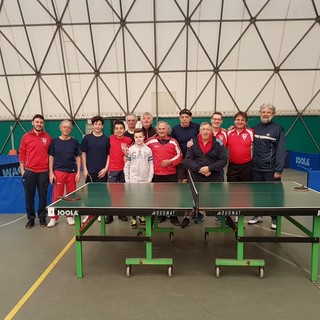 Tennistavolo. Buoni risultati per la compagine dell'Arma di Taggia