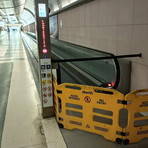 Sanremo, tapis roulant in stazione: mesi senza guasti ma ora uno è fermo, attesa per il ripristino rapido (Foto)