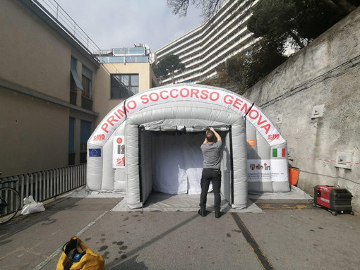 Donna di 86 anni morta al San Martino di Genova: era affetta dal Coronavirus ed era ospite ad Alassio Donna di 86 anni morta al San Martino di Genova: era affetta dal Coronavirus ed era ospite ad Alassio
