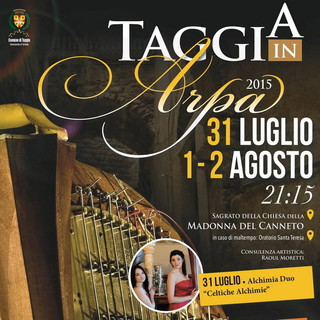 Taggia: domani sera sul sagrato della Madonna del Canneto si apre la 'tre giorni' dedicata all'Arpa