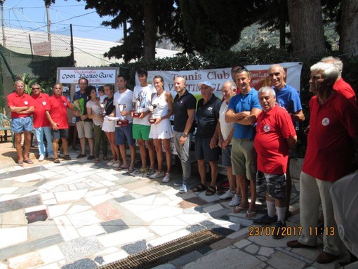 Tennis: conclusa al TC Ventimiglia la 16a edizione del Torneo 'open' Memorial Matteo Cane. I risultati