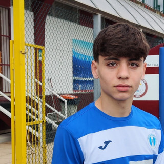 Calcio: esordio in Prima Categoria con la Virtus Sanremo per il quindicenne Tommaso Corte