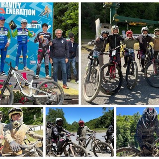 Il Team Sanremo Freeride 'Lenti e Bollenti' brilla alla Gravity Race di Monte Alpet (Foto)