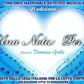 Venerdì e sabato prossimi la 6a edizione del concorso 'Una nota per amica'