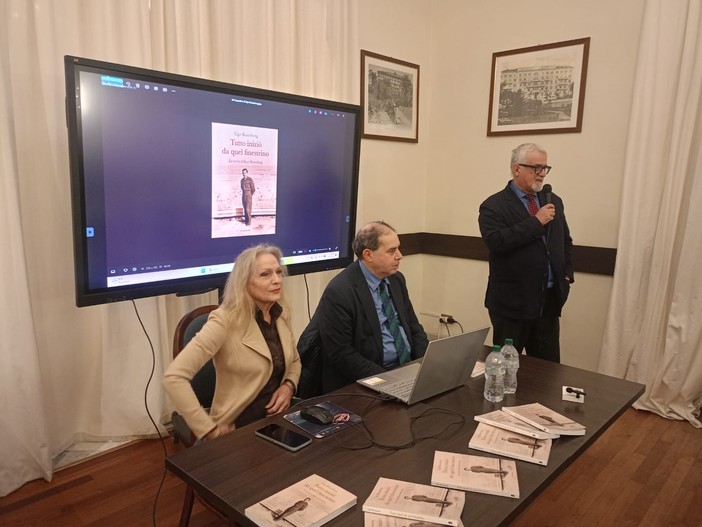 Sanremo, Ugo Rosenberg presenta "Tutto iniziò da quel finestrino" (Foto)