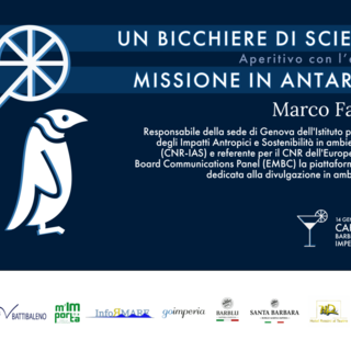 Imperia: tutto pronto per il secondo capitolo di “Un bicchiere di scienza | Aperitivo con l’esperto”