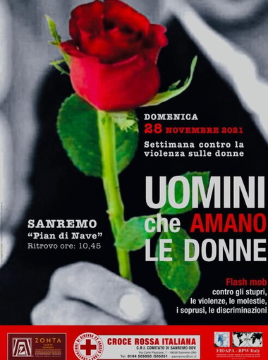 Sanremo: domenica prossima a Pian di Nave un flashmob contro la violenza sulle donne