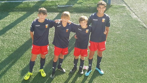 Calcio: 4 under 13 della Sanremese in prova al Genoa