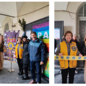 "Un poster per la pace", Ventimiglia inaugura l'esposizione dei disegni realizzati dagli alunni delle scuole (Foto e video)