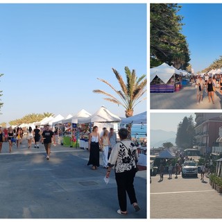 Bordighera, proposte gastronomiche e musica: sul lungomare prende il via 'Un Mare di Sapori' (Foto)