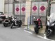 Sanremo: moto parcheggiate di fronte all'uscita di sicurezza del Casinò... e se dovesse scoppiare un incendio?