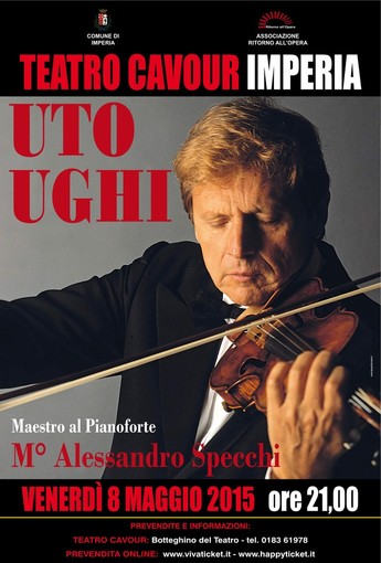 Uto Ughi, storia di una vita incredibile: la presentazione del libro e dell'ultima incisione discografica, giovedì 7 maggio al Ridotto del Teatro Cavour Uto Ughi, storia di una vita incredibile: la presentazione del libro e dell'ultima incisione discografica, giovedì 7 maggio al Ridotto del Teatro Cavour