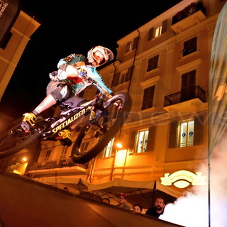 Il francese Martin Cedric vince la terza edizione della ‘Sanremo Urban Downhill’ (foto)