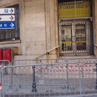 Sanremo: rimarrà chiuso per diversi giorni l'ufficio postale di via Roma, potenziati gli altri uffici