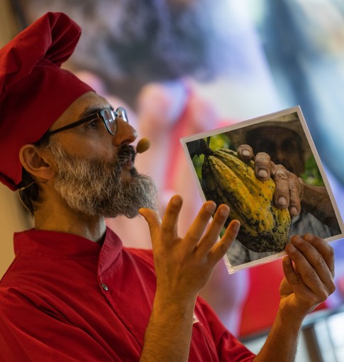 Lo chef Fabio Mendolicchio Lo chef Fabio Mendolicchio