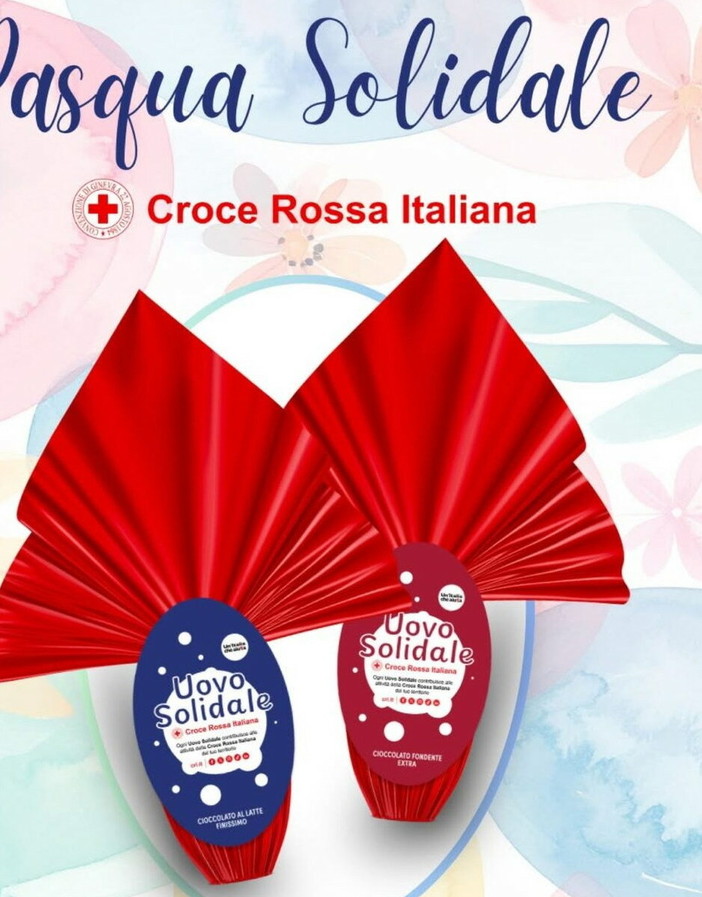 Croce Rossa Sanremo: sabato dalle 10 gazebo davanti al Centrale per uova solidali a sostegno dell’inclusione sociale