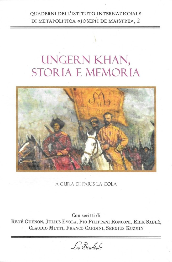 Sanremo, La Fenice presenta il libro 'Ungern Khan, storia e memoria' Sanremo, La Fenice presenta il libro 'Ungern Khan, storia e memoria'