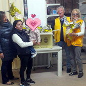 Sanremo, il Lions Club Matutia dona uova di Pasqua al Centro Aiuto alla Vita