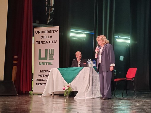 L'Unitre Intemelia festeggia il 40esimo anniversario, cerimonia di chiusura a Bordighera