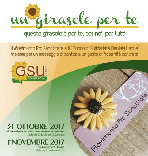 Il Movimento Pro Sanctitate nelle piazze d’Italia: il 31 ottobre e 1° novembre anche ad Imperia