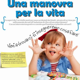 Torna a Sanremo ‘Una Manovra per la Vita’: per insegnare come salvare i bambini in caso di soffocamento Torna a Sanremo ‘Una Manovra per la Vita’: per insegnare come salvare i bambini in caso di soffocamento