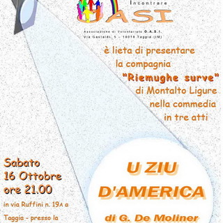 Taggia: sabato prossimo teatro dialettale con la compagnia 'Riemughe surve'