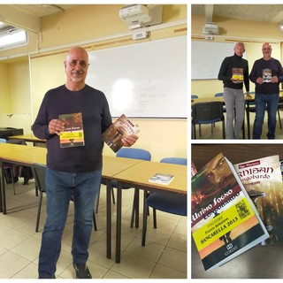 Vallecrosia al Mare, Giornate del Libro: Ugo Moriano incontra gli studenti dell'Andrea Doria (Foto)