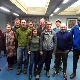 I ragazzi di Brema con il Prof. Rovere