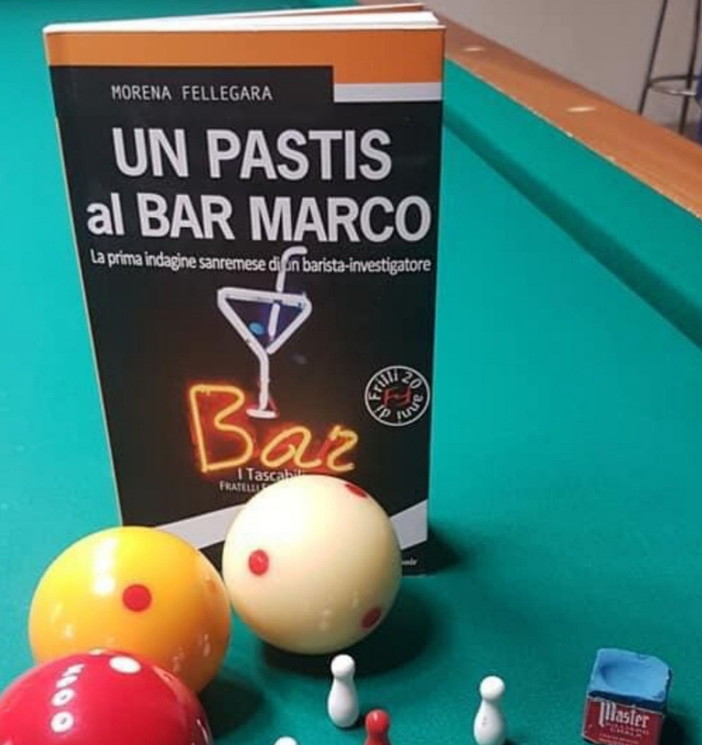 Sanremo: questa sera a Villa Ormond la presentazione del libro di Morena Fellegara 'Un Pastis al Bar Marco'