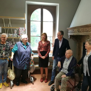 Sanremo: i discendenti della famiglia di floricoltori svizzeri Stern in visita al Museo del Fiore (Foto) Sanremo: i discendenti della famiglia di floricoltori svizzeri Stern in visita al Museo del Fiore (Foto)