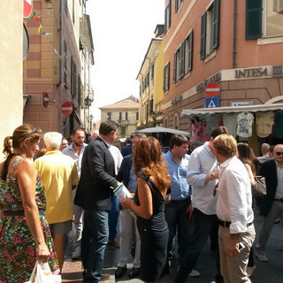 Iniziata la visita del Governatore Toti: "Imperia è un 'archetipo' di tutti i problemi della nostra Regione"