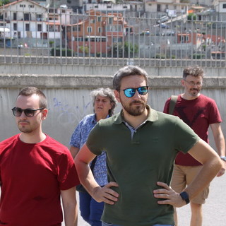 Ventimiglia: Sinistra Italiana ha terminato la visita al Campo Roya, Paglia "Luogo troppo distante dalla città" (Foto e Video)