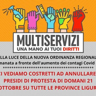 Annullata i presìdi di protesta per il rinnovo del Contratto Nazionale Multiservizi, Servizi integrati e Pulizie
