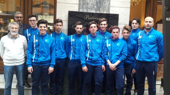Nella foto la NLP Sanremo Pasticceria San Romolo targata under 18 maschile