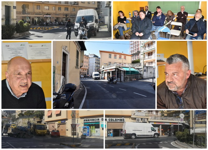 Sanremo: commercianti e residenti all'unisono per la viabilità del Borgo "Torniamo alla situazione precedente" (Foto e Video)