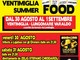 Ventimiglia: da oggi a domenica in città c'è il primo Summer Street Food, tre giorni di cibo ed eventi
