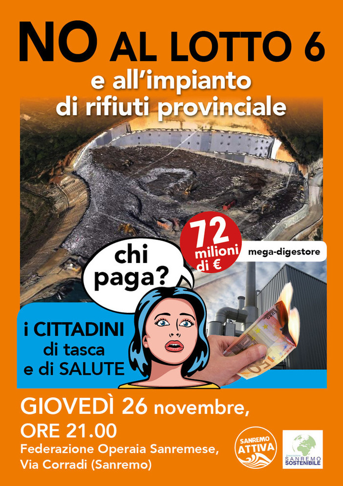 Sanremo: domani, assemblea pubblica con Francesca Antonelli del movimento civico 'Sanremo Attiva' Sanremo: domani, assemblea pubblica con Francesca Antonelli del movimento civico 'Sanremo Attiva'