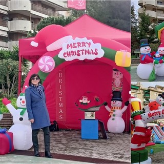 A Vallecrosia apre il Villaggio di Natale, Biancheri: "Tre giorni di spettacoli e giochi" (Foto e video) A Vallecrosia apre il Villaggio di Natale, Biancheri: "Tre giorni di spettacoli e giochi" (Foto e video)