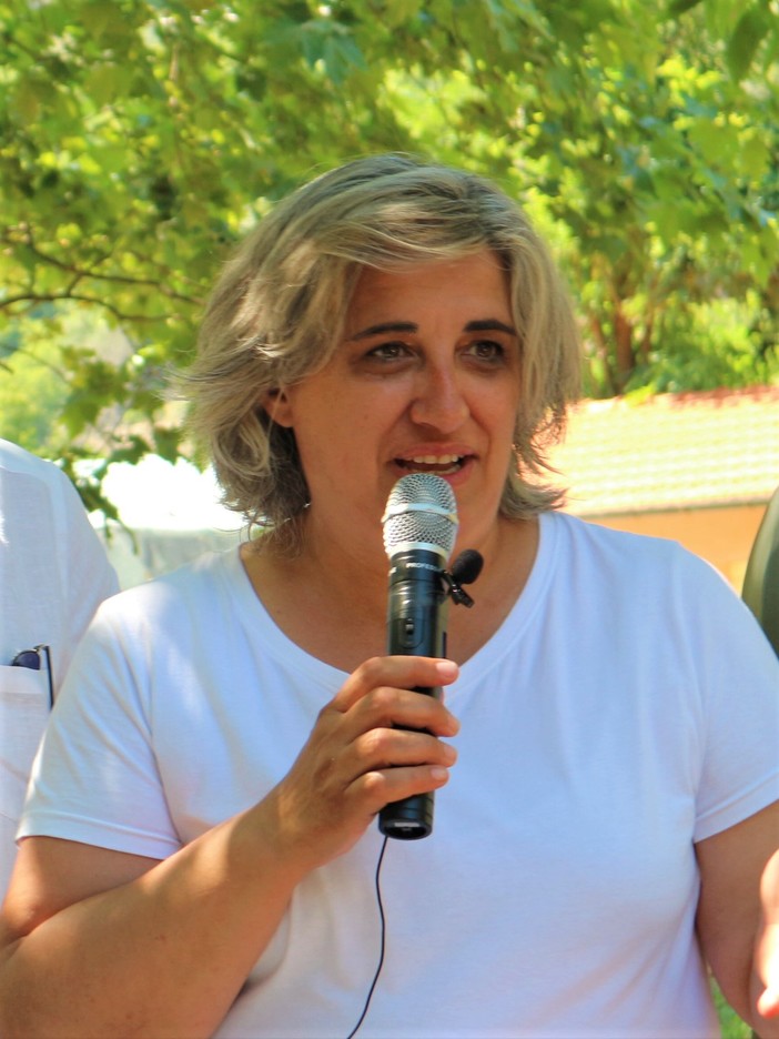Paola Giliberti, sindaco di Vessalico (IM)