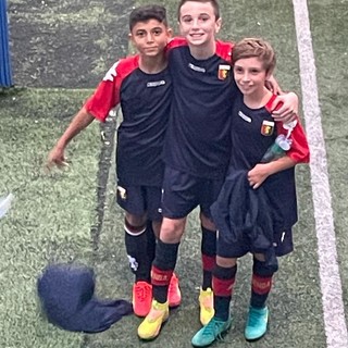 Allenamento con il Genoa per tre 2012 della Polisportiva Vallecrosia Academy (Foto)