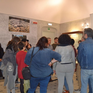 Sanremo: gli studenti del Liceo Diderot di Marsiglia in visita nei giorni scorsi a Palazzo Nota (Foto)