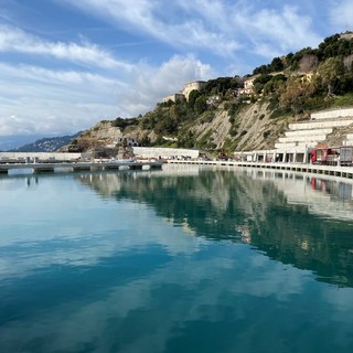 Il cantiere di Cala del Forte