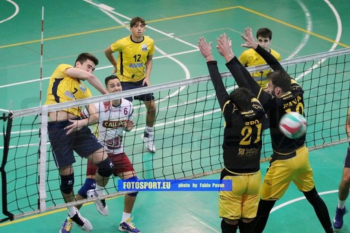 Volley: serie C maschile, sconfitta in trasferta per il Grafiche Amadeo di Sanremo