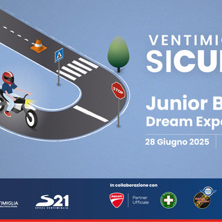 Junior Bikers– Dream Experience: a Ventimiglia la sicurezza stradale si impara giocando sabato 28 giugno
