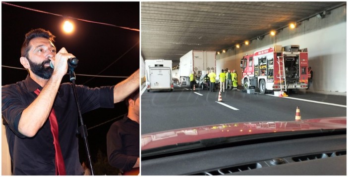 Tragico incidente questa mattina sulla A10: morto Valerio Abbo, musicista dianese di 46 anni Tragico incidente questa mattina sulla A10: morto Valerio Abbo, musicista dianese di 46 anni