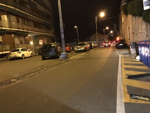 L'incrocio tra via Galilei e via Melandri L'incrocio tra via Galilei e via Melandri