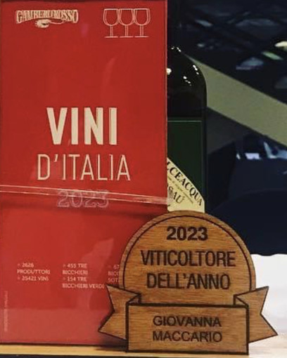 Dolceacqua, Giovanna Maccario nominata viticoltore dell’anno: i complimenti di Confesercenti Dolceacqua, Giovanna Maccario nominata viticoltore dell’anno: i complimenti di Confesercenti