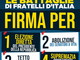 Fratelli d'Italia: anche a Ventimiglia  la raccolta firme per sostenere le 4 proposte di legge di iniziativa popolare